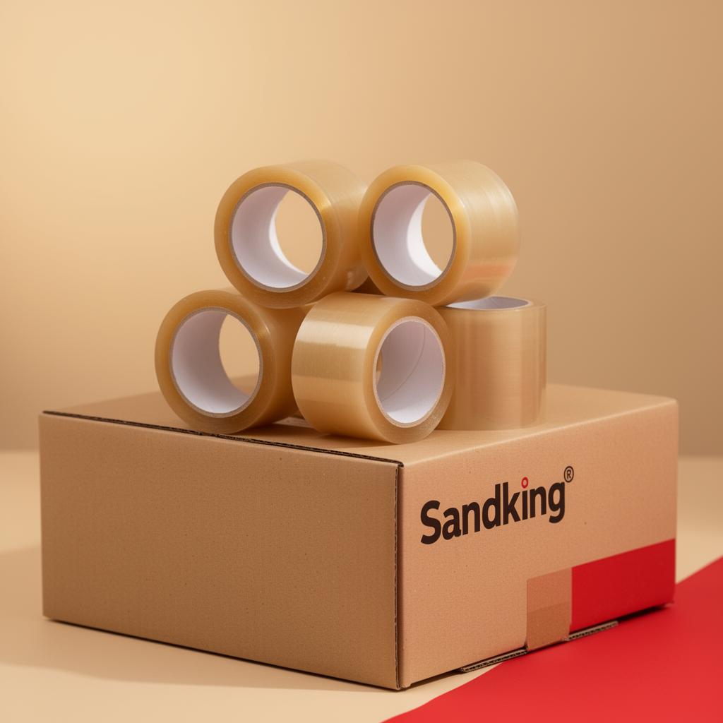 เทปกาว Sandking 1 ลัง 72 ม้วน ราคาโรงงาน